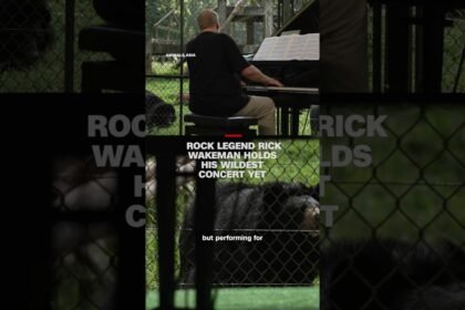 Rock legend Rick Wakeman holds his wildest concert yet