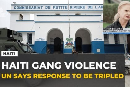 UN official says Haiti's anti-gang force set to nearly triple