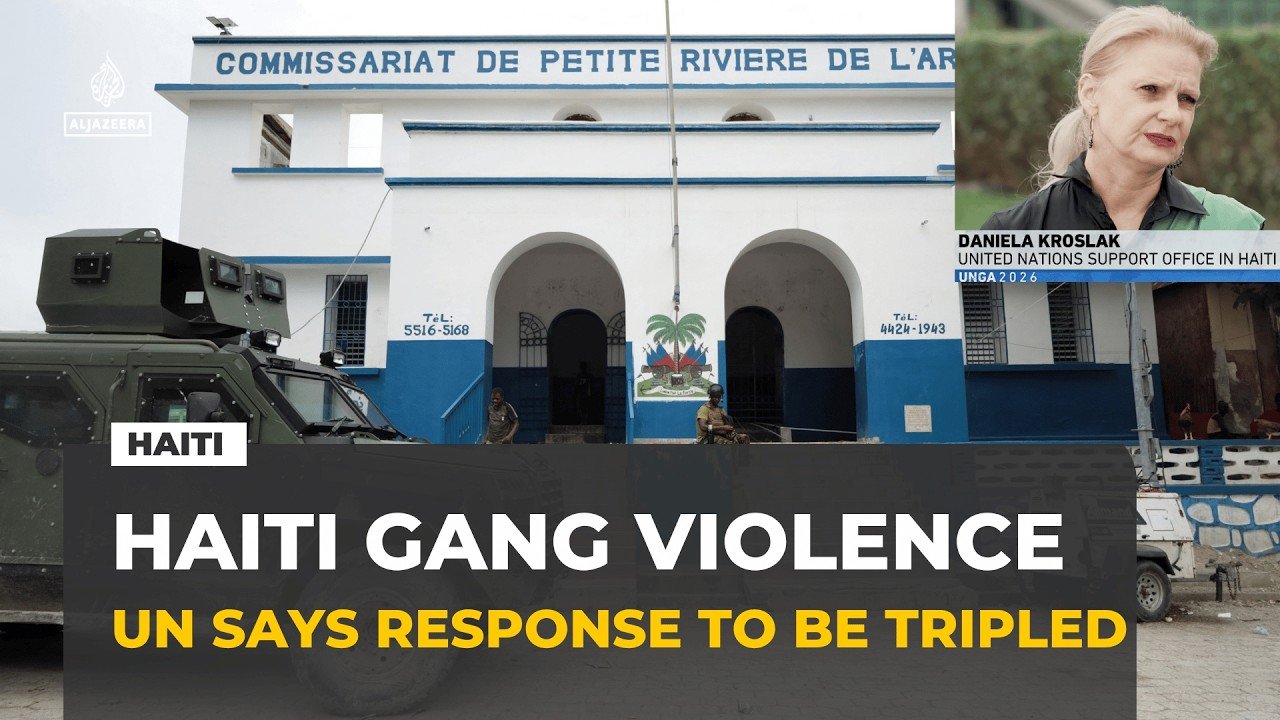 UN official says Haiti's anti-gang force set to nearly triple
