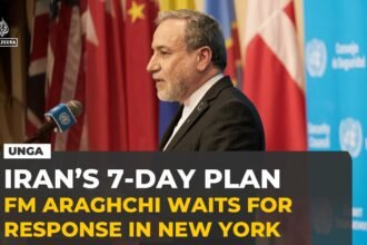 Iran's foreign minister waits in New York for a US response