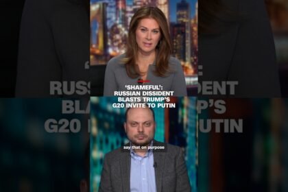 ‘Shameful’: Russian Dissident Blasts Trump’s G20 Invite to Putin