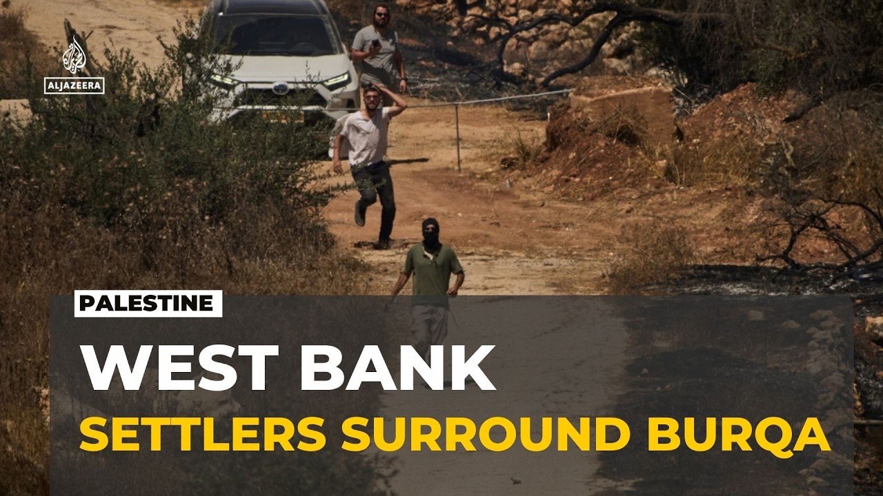 West Bank village under pressure: Settler attacks target its last remaining farmland