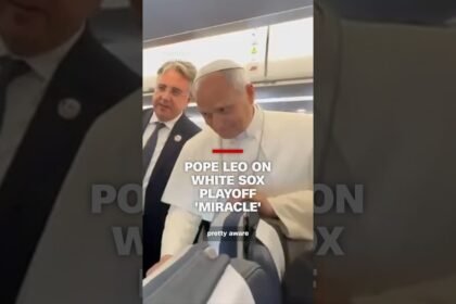 Pope Leo on White Sox playoff 'miracle'