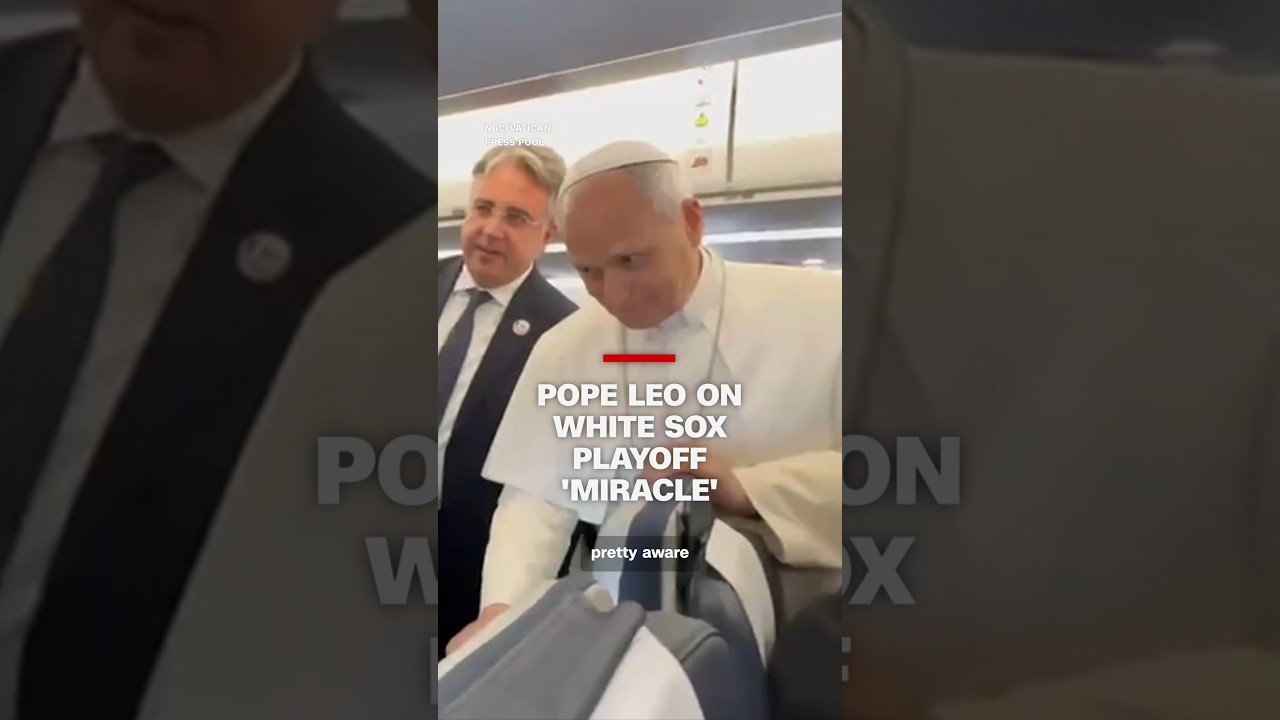 Pope Leo on White Sox playoff 'miracle'