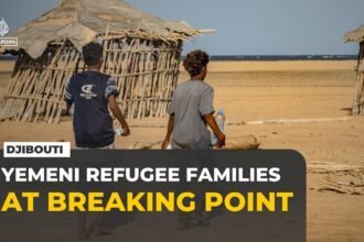 Sick Yemeni children strain lone clinic in Djibouti's Obock camp