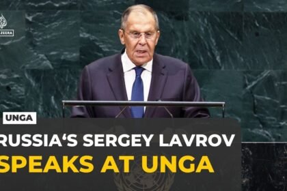 Russia's Lavrov says the West destroys European security, fuels war by arming Kyiv