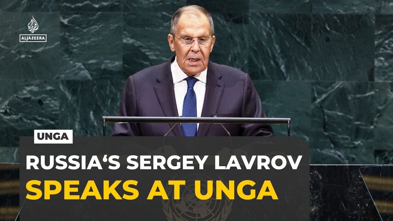 Russia's Lavrov says the West destroys European security, fuels war by arming Kyiv
