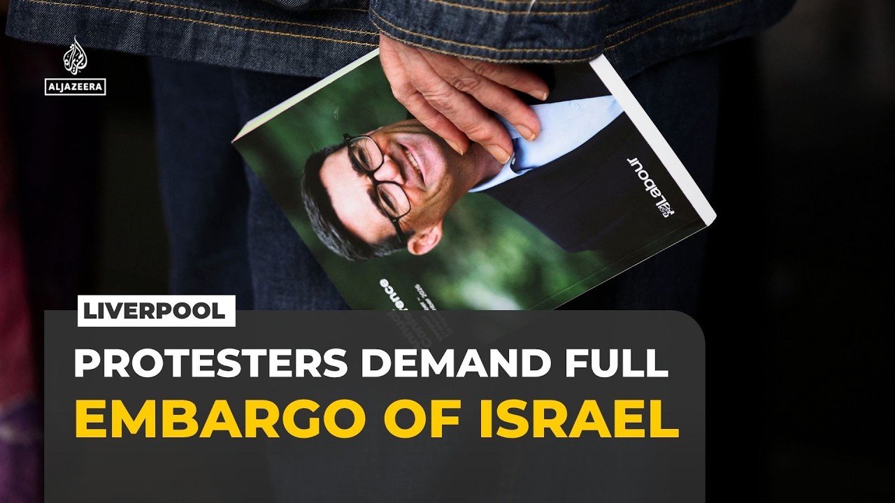 Liverpool marchers demand full UK arms embargo on Israel
