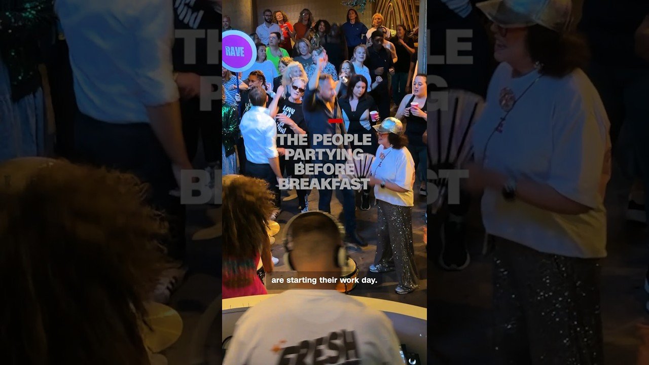 The people partying before breakfast