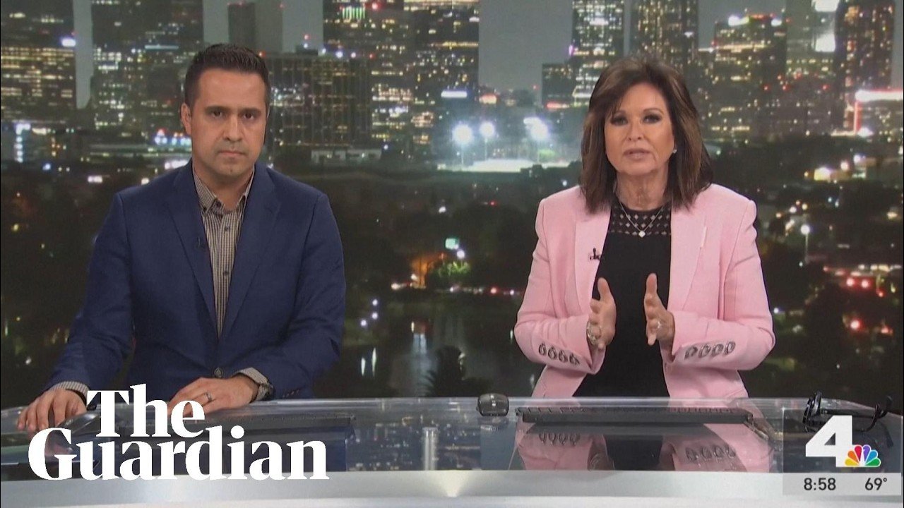Los Angeles news anchor confirms station's deadly helicopter crash while on air