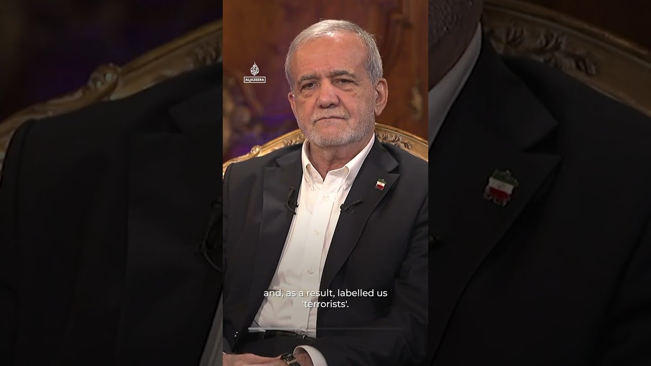 Pezeshkian says Iran ‘no longer trusts talks with Washington’ | AJ #shorts