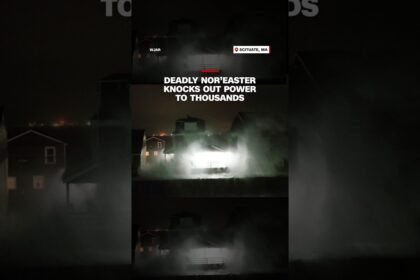 Deadly Nor’easter knocks out power to thousands