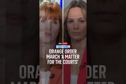 Angela Rayner: Orange Order march a 'matter for the courts'