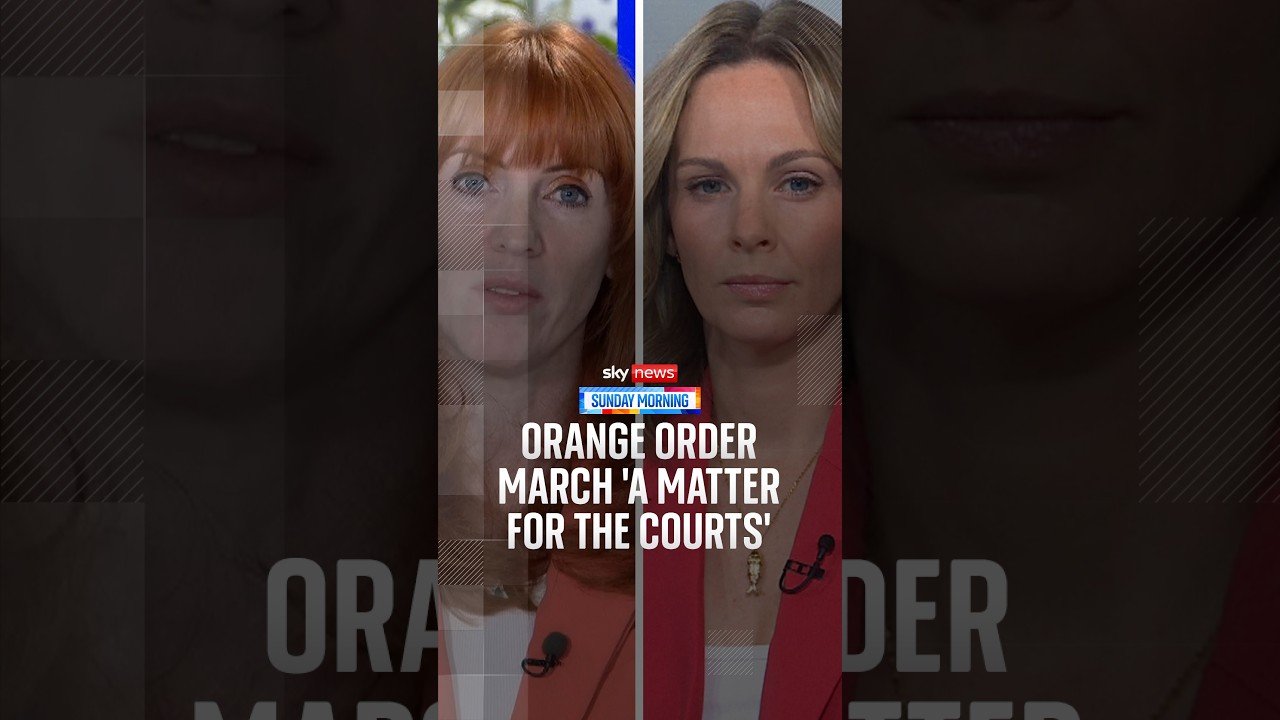 Angela Rayner: Orange Order march a 'matter for the courts'