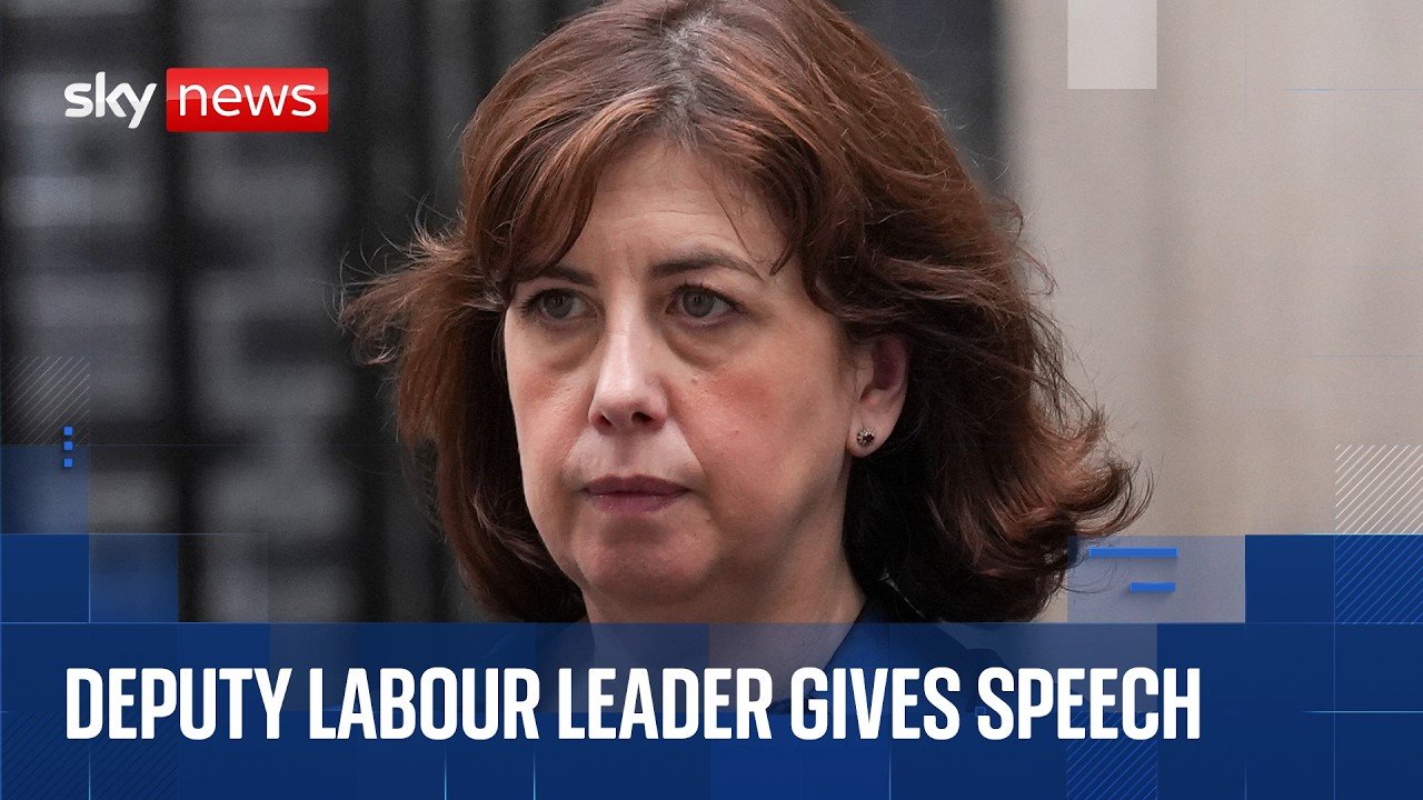 Deputy Labour leader Lucy Powell speaks at conference