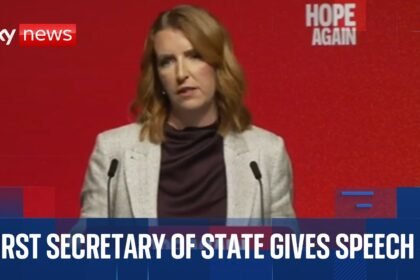 Louise Haigh speaks at Labour conference
