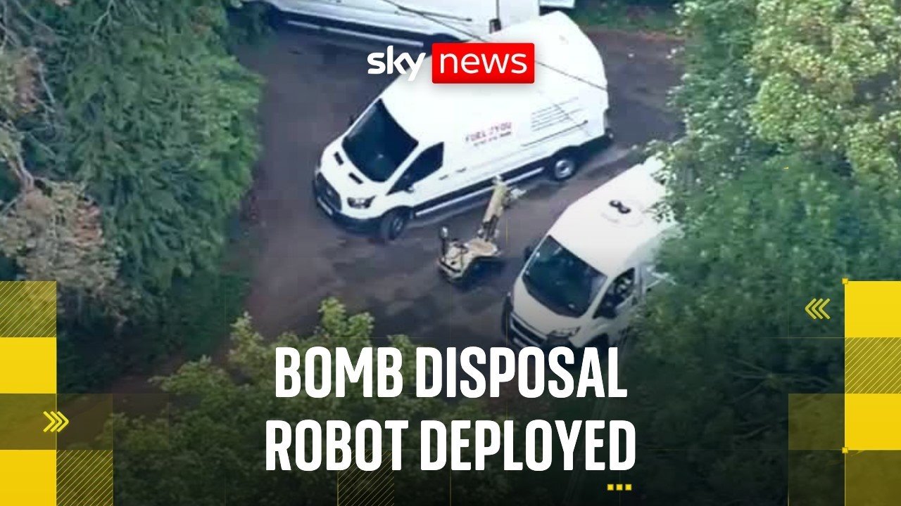 Five men held on suspicion of preparing act of terror near RAF base