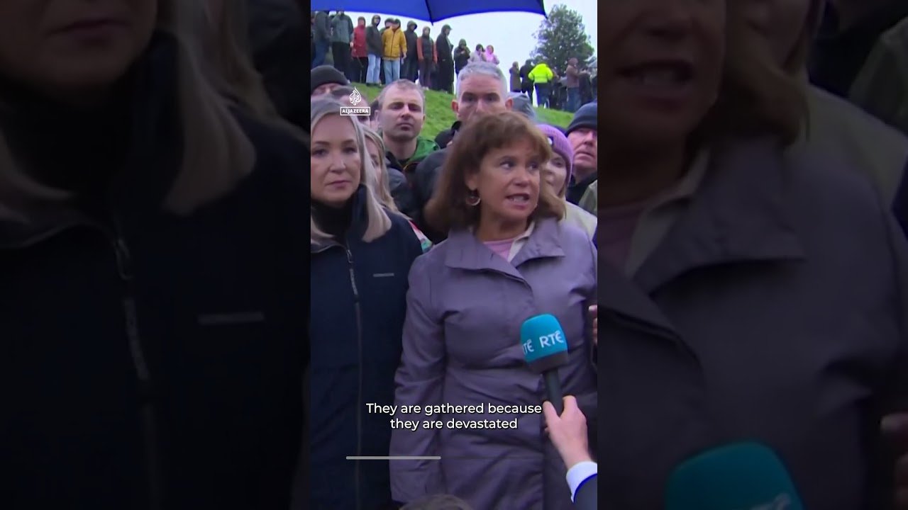 Northern Ireland protesters block Orange Order march into Catholic area
