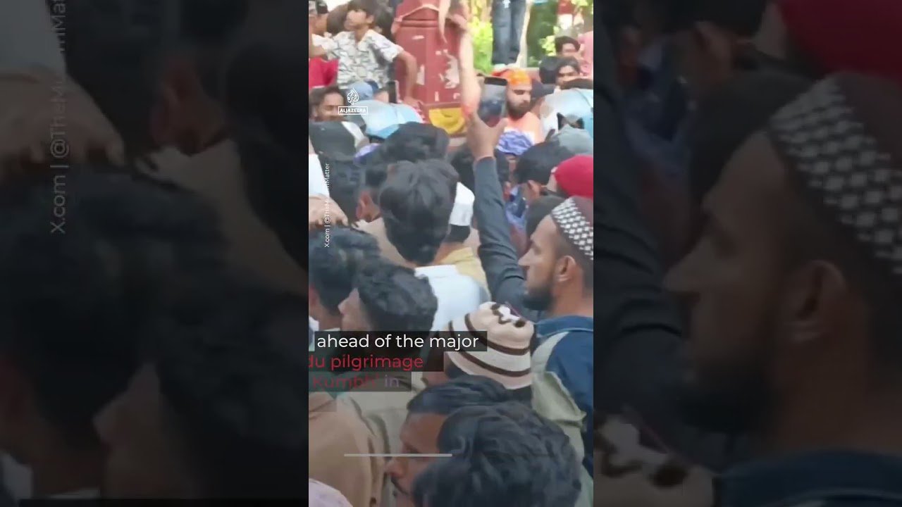 Muslims protest planned demolition of ‘600-year-old’ mosque in India | AJ #shorts