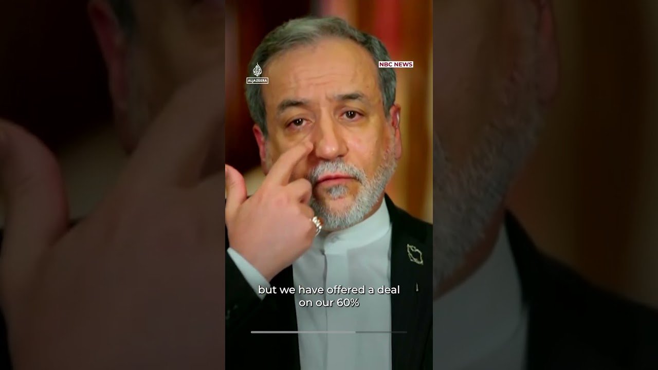 ‘Iran ready for doomsday war’, FM Araghchi says | AJ #shorts