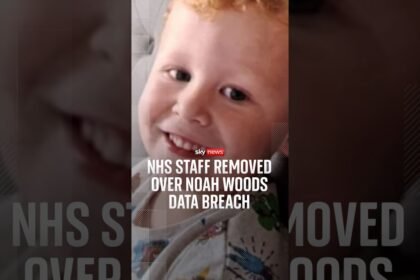NHS staff removed over Noah Woods data breach