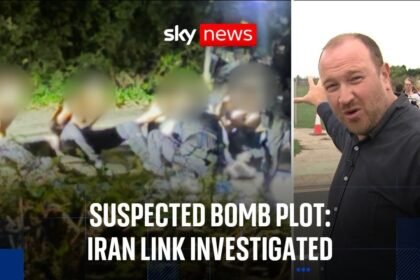 Terror probe latest updates as suspects are pictured and robot fires at van