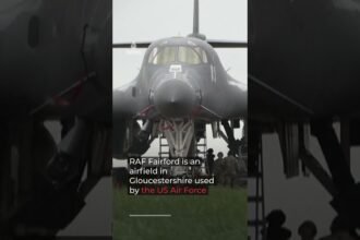 Five arrested near UK RAF base over suspected explosives ‘terror’ plot