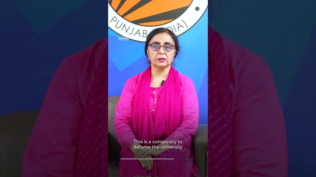 Alleged rape on campus sparks violent protest at Indian university | AJ #shorts
