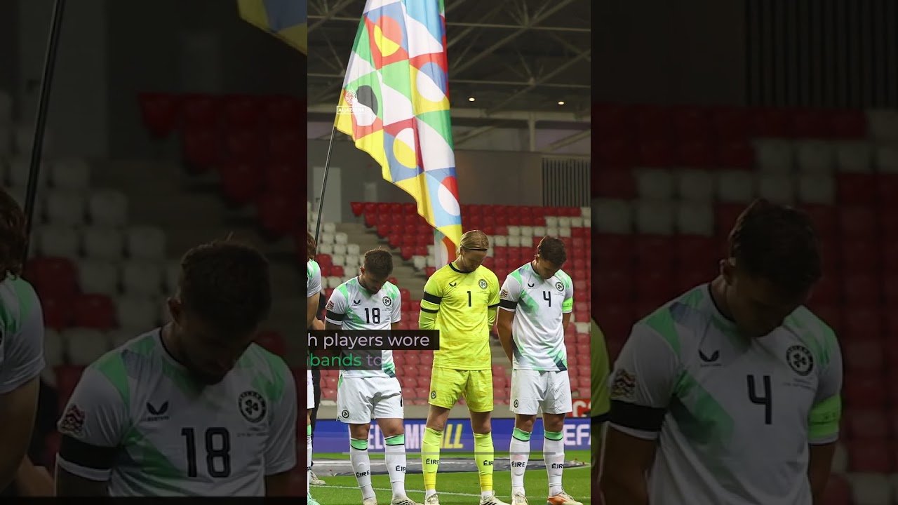 Ireland beats Israel 3-0 wearing black armbands to support Gaza | #AJ Shorts