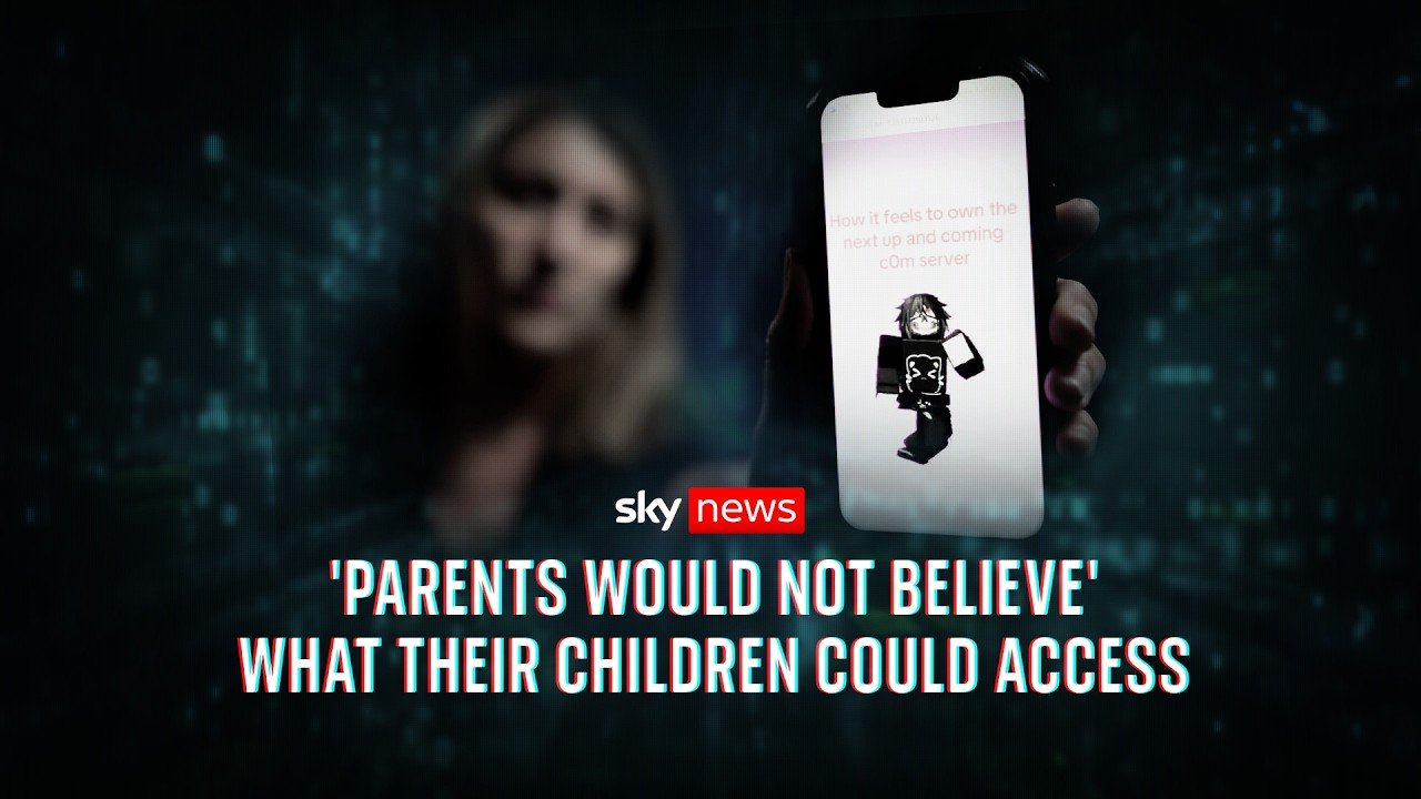 Sky News found self-harm themed avatars available to young children