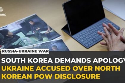 South Korea demands Ukraine's apology over disclosure of North Korean POW transfer