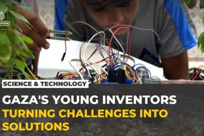 Young inventors in Gaza turn wartime challenges into technology solutions