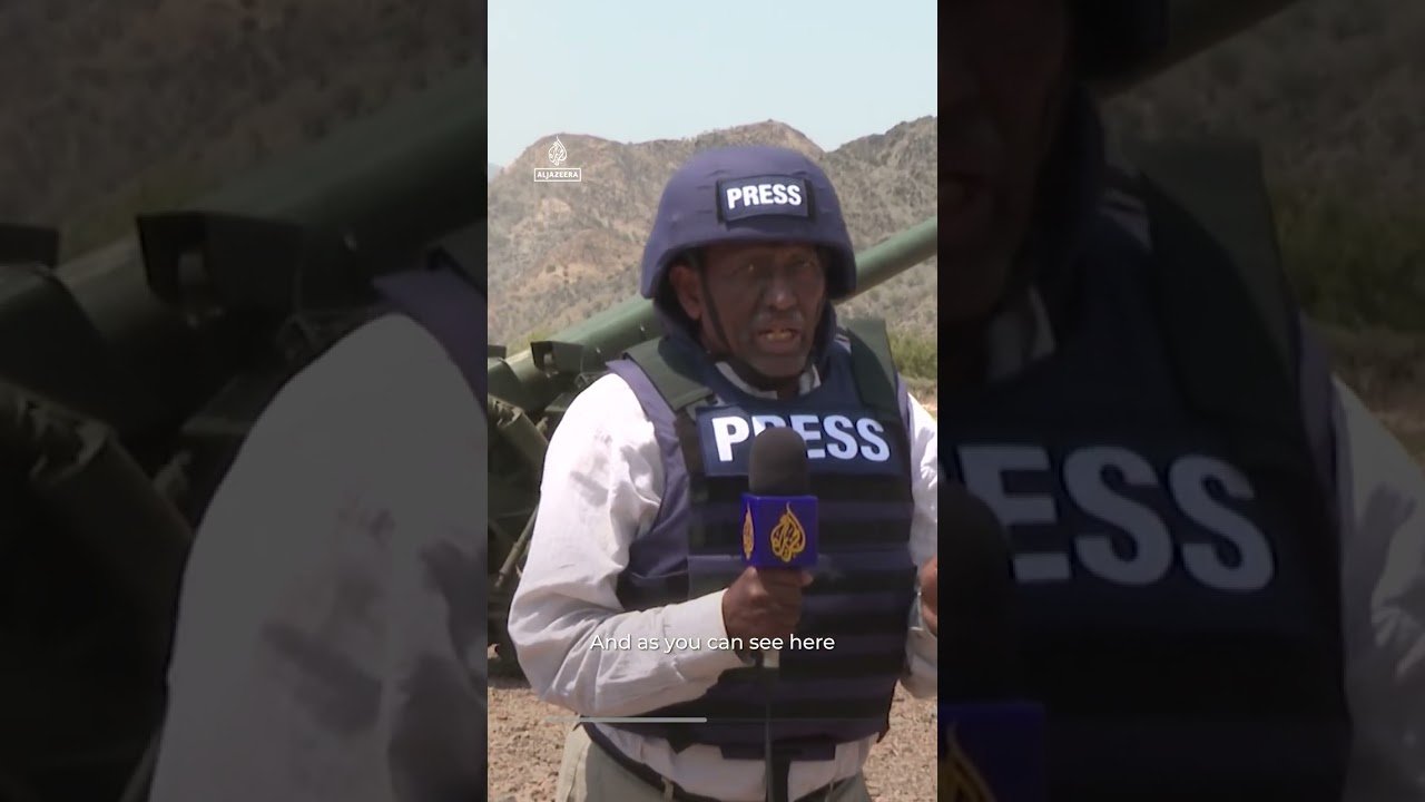 Al Jazeera reports from near front line in Ethiopia’s Afar region | AJ #shorts