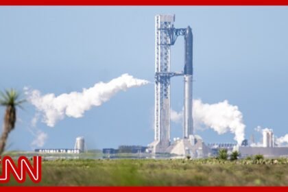 Live: Unprecedented test flight of SpaceX’s Starship will aim for orbit