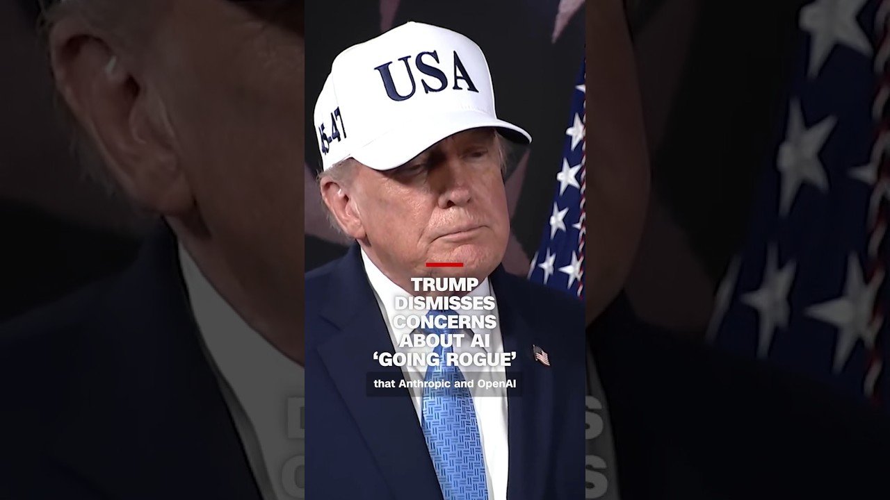Trump dismisses concerns about AI ‘going rogue’