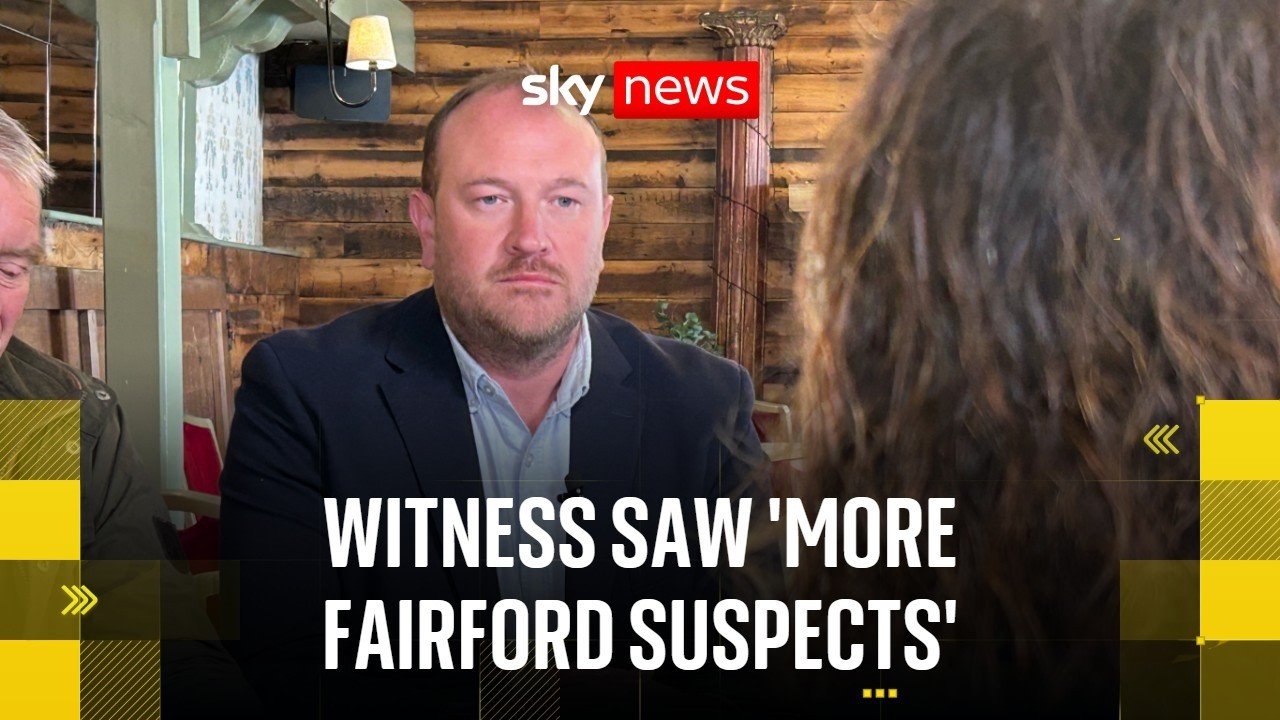 Farmer who called emergency services in Fairford incident speaks to Sky News