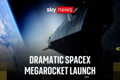 SpaceX launches Starship rocket into orbit for first time despite engine failure