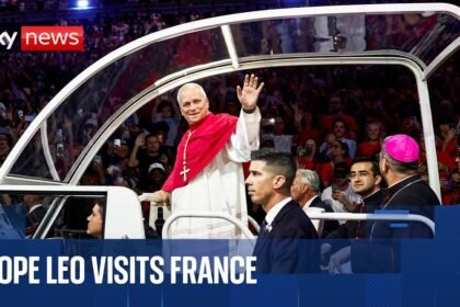 Final day of Pope's visit to France