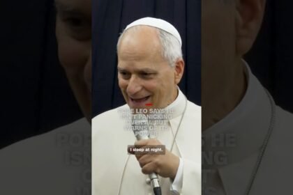 Pope Leo says he isn’t panicking over AI, but warns of its power