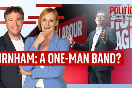 What does Andy Burnham have to prove today?