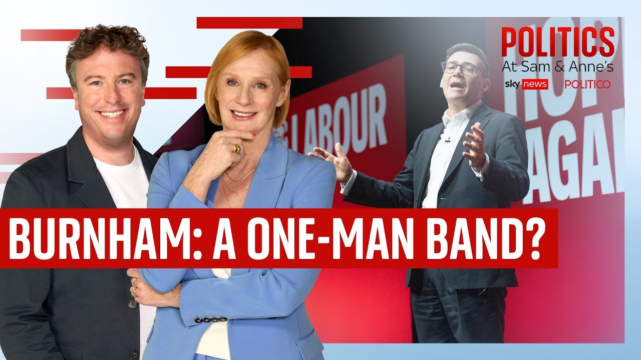 What does Andy Burnham have to prove today?