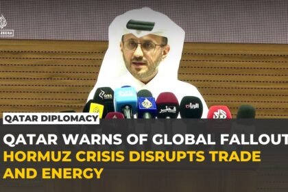 Qatar says Hormuz crisis needs diplomatic solution as global fallout grows