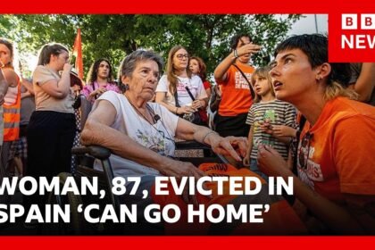 Spain announces new housing measures after protests over eviction of woman, 87 | BBC News