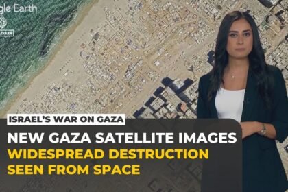 New satellite images reveal vast destruction across Gaza
