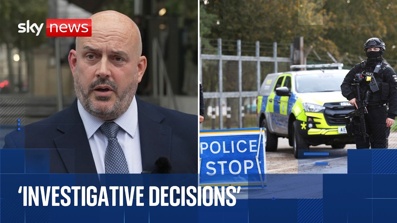 Counter terror police say RAF Fairford suspects released on bail for 'investigative' reasons