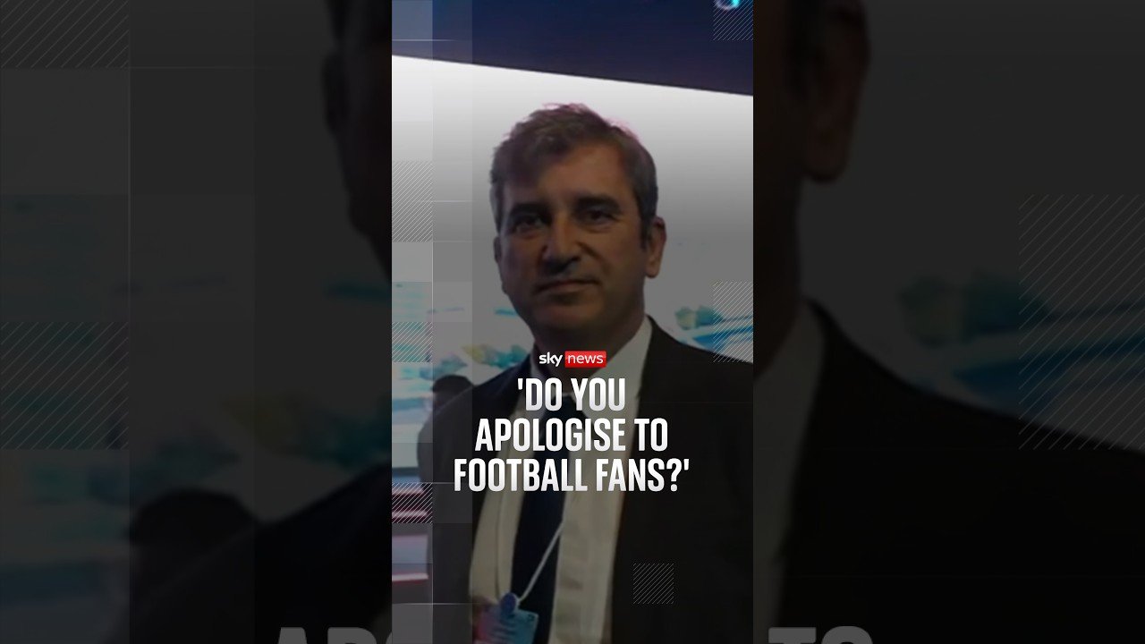 Will the Man City Chief apologise to football fans?