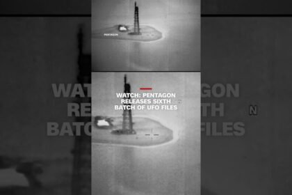 Pentagon releases sixth batch of UFO files