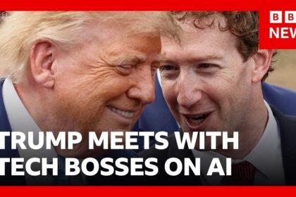 Trump says AI companies must 'self-regulate' | BBC News