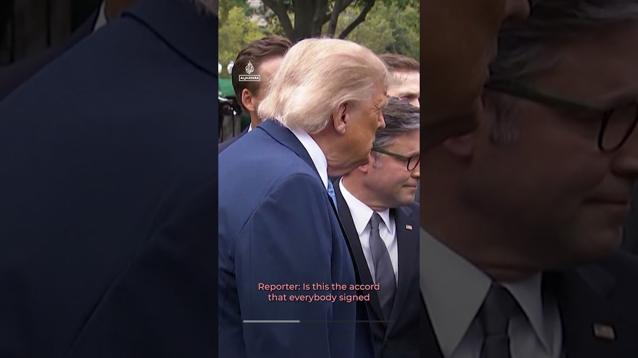 Trump backs AI self-regulation at tech summit but is it enough? | AJ #shorts