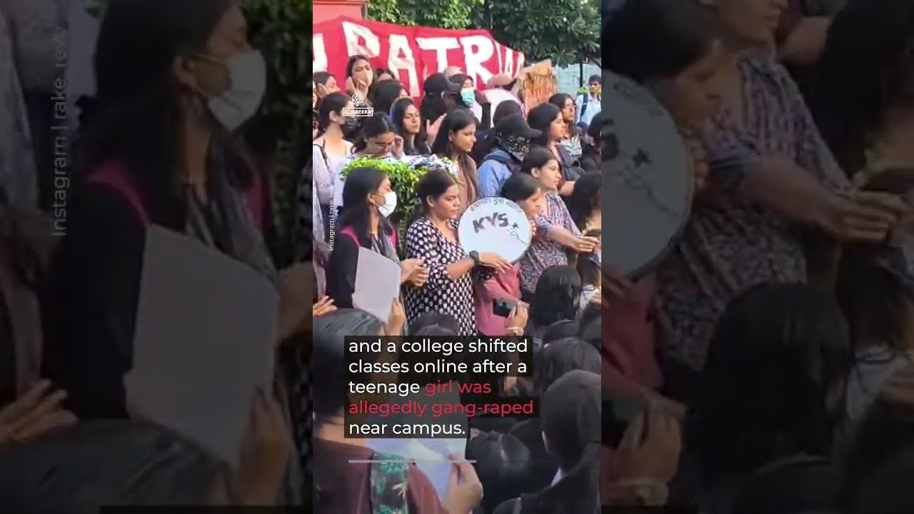 String of rapes in Delhi triggers social campaign for women’s safety | AJ #shorts
